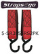 Straps2go® Brand. Straps2go Ratchet Replacement strap 2PK 