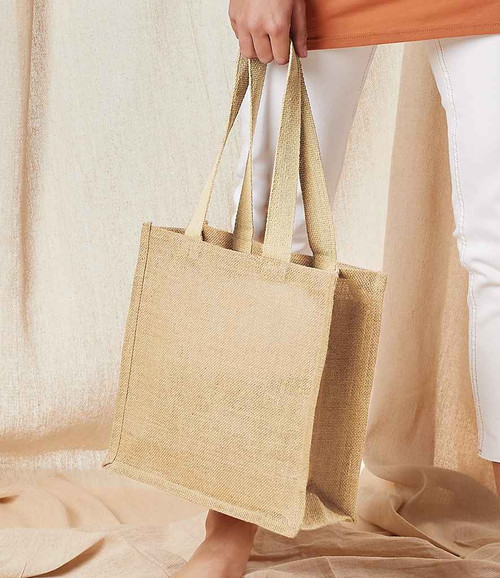 Westford Mill Pocket Jute Midi Tote