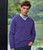 Premier PR694 Knitted Cotton Acrylic V Neck Sweater - WRAP Certified