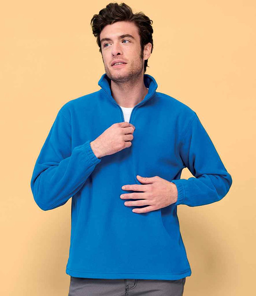 SOL'S 56000 Ness Zip Neck Fleece