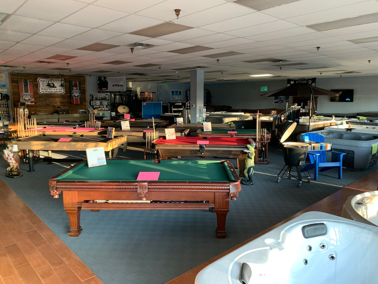 Hot Tubs, Billiards, Pool Tables Above Grounds Pools - Rec Warehouse