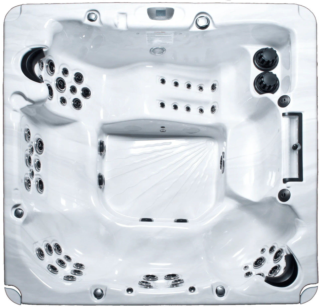 Maxxus M Spa Mont Blanc 4-Person 118 Jet Hot Tub Portable Spa Easy Set Up  and Plug and Play with Cover P-MB049 - The Home Depot