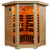 Premium 3-Person Hemlock Corner Infrared Sauna