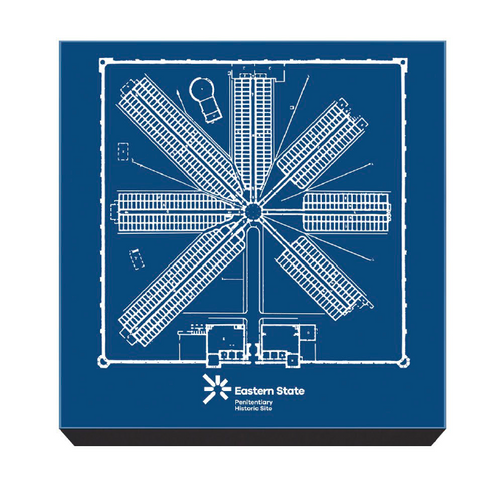 Acrylic Radial Plan Magnet