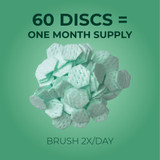Crest Toothpaste Discs with Crystals (Wintergreen), 60 Count