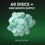 EC30 Toothpaste Discs with Crystals (Wintergreen), 60 Count