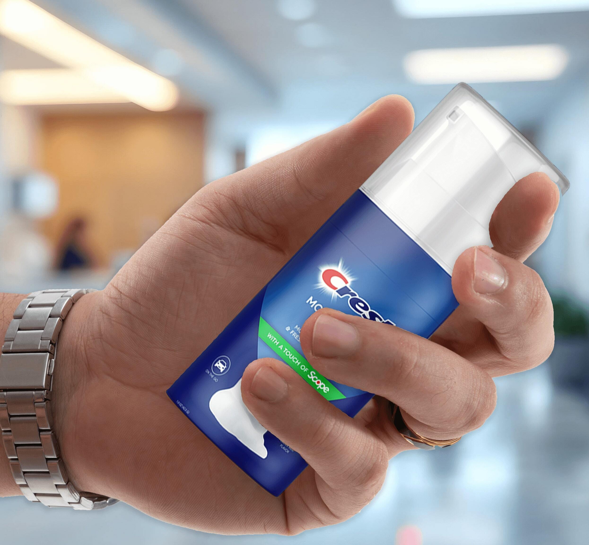 CREST MOUTHWASH REINVENTED