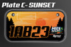 PLATE C - SUNSET