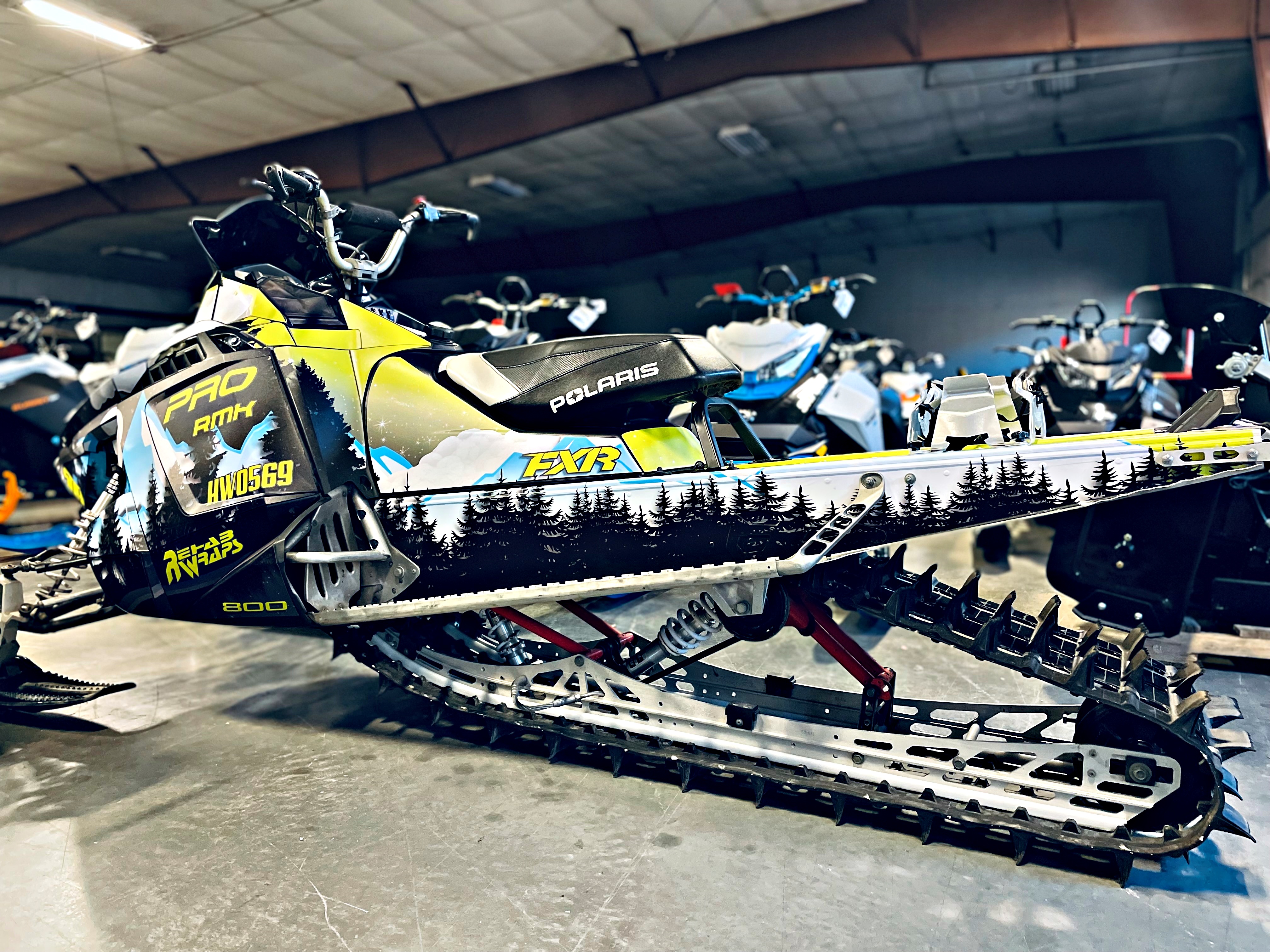 sled wrap, snowmobile wrap, sled wrap design, snowmobile wrap design