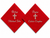 Red personalized clergy handkerchiefs featuring elegant, embroidered crosses, ministry titles, and custom names. Professionally embroidered and designed for pastors, bishops, ministers, deacons, and church leaders, these handkerchiefs make meaningful ministry accessories and appreciation gifts.