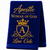 Shop our Personalized Apostle Woman of God Towel embroidered on premium cotton velour with a crown and shield design. Includes custom personalization, free shipping, and a complimentary gift box.