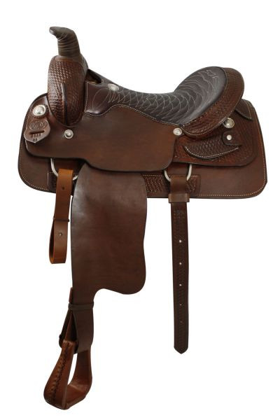 18" Circle S Saddlery Roping Style Saddle with FULL Quarter Horse Bars