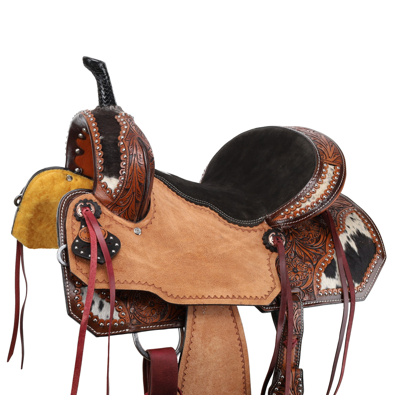 Brown Gaited Western Pleasure Trail Endurance Horse Leather Saddle Tack
