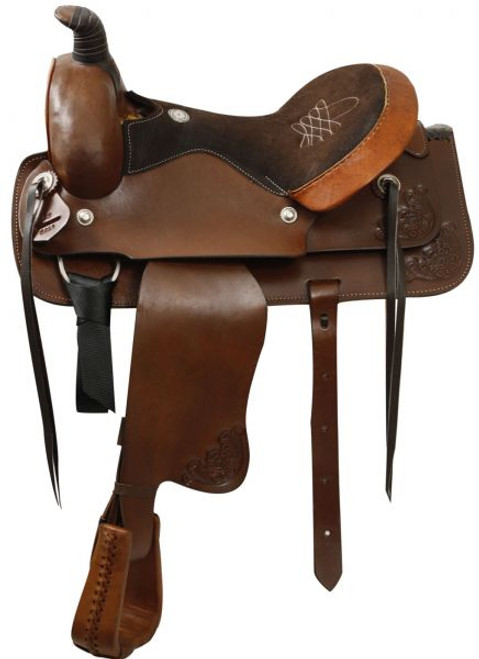 Roping Style Saddle made by Buffalo Saddlery