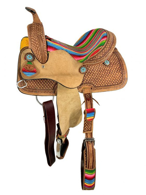 Double T Youth Roping Style Saddle from Horse's Hiney Tack Shack