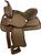 10" Brown Nylon Cordura Pony Saddle with Suede Leather Seat