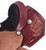 12" Double T Youth Saddle with Floral and Basketweave Tooled Pommel, Cantle, and Skirt