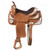 Medium Oil McCoy Trail Saddle with Silver Accents