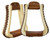 Showman ® rawhide covered pleasure style western stirrups with leather lacing. Features 3" neck, 3" leather tread and stirrups are 5" wide.
Lazy Oak Equine / Kentucky https://www.lazyoakequine.com 270-459-2794 call or text