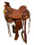 16” Wade Style Roping Saddle with Serpentine Border