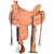 The McAllister Mule saddle is a great all around saddle. The roughout finish not only provides a secure seat it also provides a durable finish to remain good looking even with daily use. Soft supple saddle strings are included to secure saddle bags, rain slickers etc... Polished stainless steel wood stirrups with 4" tread are good looking, light weight and distribute weight for comfort. Available in 15" and 16". The McAllister Mule saddle is a great all around saddle. The roughout finish not only provides a secure seat it also provides a durable finish to remain good looking even with daily use. Soft supple saddle strings are included to secure saddle bags, rain slickers etc... Polished stainless steel wood stirrups with 4" tread are good looking, light weight and distribute weight for comfort. Available in 15" and 16".