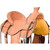 The McAllister Mule saddle is a great all around saddle. The roughout finish not only provides a secure seat it also provides a durable finish to remain good looking even with daily use. Soft supple saddle strings are included to secure saddle bags, rain slickers etc... Polished stainless steel wood stirrups with 4" tread are good looking, light weight and distribute weight for comfort. Available in 15" and 16". The McAllister Mule saddle is a great all around saddle. The roughout finish not only provides a secure seat it also provides a durable finish to remain good looking even with daily use. Soft supple saddle strings are included to secure saddle bags, rain slickers etc... Polished stainless steel wood stirrups with 4" tread are good looking, light weight and distribute weight for comfort. Available in 15" and 16".