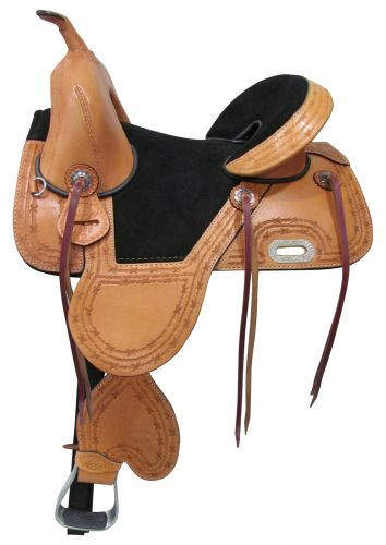 16 Argentina Cow Leather Hardseat Ranch Style Western Saddle