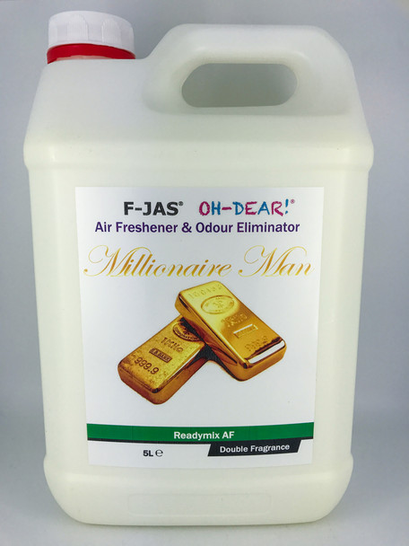 Millionaire Man Air Freshener & Odour Eliminator, Ready Mix Double Strength
