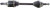 CV Axle Shaft Front Left Diversified Shafts 655N fits 04-09 Toyota Sienna