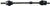 CV Axle Shaft Front Right DSS 6317N