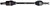 CV Axle Shaft-High Quality OE Style DSS 2001H fits 17-21 Tesla 3