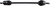 CV Axle Shaft Front Right DSS 9641N fits 06-12 Mitsubishi Eclipse