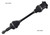 CV Axle Shaft DSS 2440H fits 10-16 Porsche Panamera
