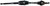 CV Axle Shaft DSS 6643N fits 13-19 Ford Escape