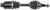 CV Axle Shaft Front Right DSS 2109N