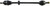 CV Axle Shaft Front Left DSS 3983N fits 86-89 Honda Accord