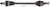 CV Axle Shaft Rear Left DSS 7241R