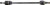 CV Axle Shaft Front Right DSS 7221N fits 07-08 Chrysler Pacifica