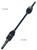CV Axle Shaft-High Quality OE Style DSS 2008H fits 19-23 Tesla X