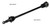 CV Axle Shaft-High Quality OE Style DSS 2461H fits Porsche 911 16-19