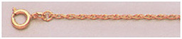 18" Gold Filled Rope Chain 1GFC 18" Gold Filled Rope Chain 1GFC
