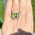 Korite Ammolite Pendant & Ring in One Korite Ammolite Pendant & Ring in One