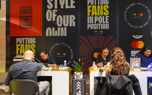 TGB Champions Women in Sport with Mastercard and McLaren Formula 1 Team Pop-Up!