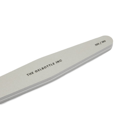 100/180 Grey Coffin Nail Buffer 5 Pack