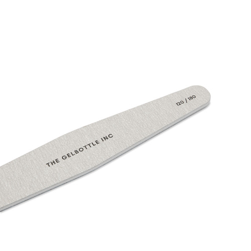 120/180 Grey Coffin Nail File 5 Pack.