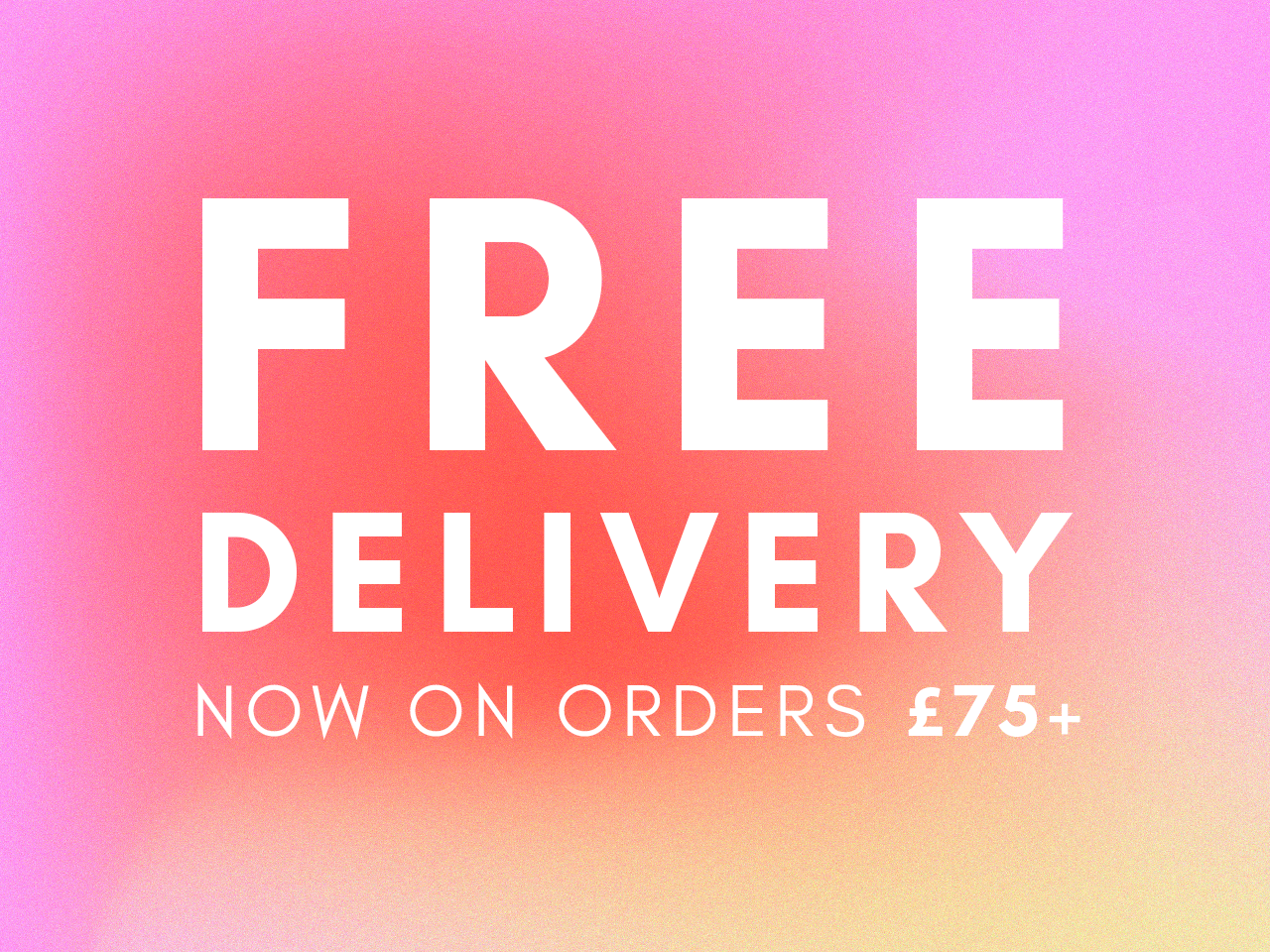 FREE DELIVERY? IT'S OFFICIAL