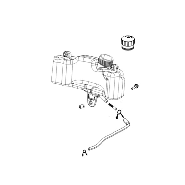 579829006 - Fuel Tank Kit Rv150 Including - Husqvarna Original Part - Image 1