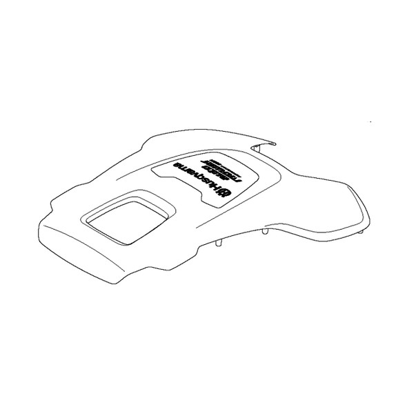 596502101 - Body Kit Spare Part Top Cover - Husqvarna Original Part - Image 1