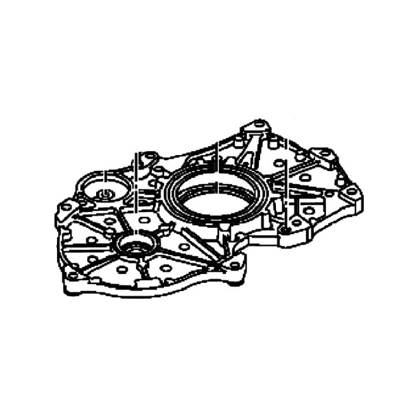 596852901 - Cover Crankcase 1 Yamaha Pn 7 - Husqvarna Original Part - Image 1