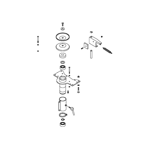 597712602 - Support Assy Support Of Shaft - Husqvarna Original Part - Image 1